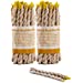 Tibetan Organic Handmade Rope Incense - Made in Nepal - Amitabh - 2 Bundles (90 pcs)