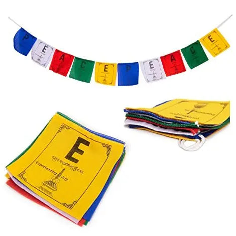 Peace Prayer Flags - Himalayan Bazaar