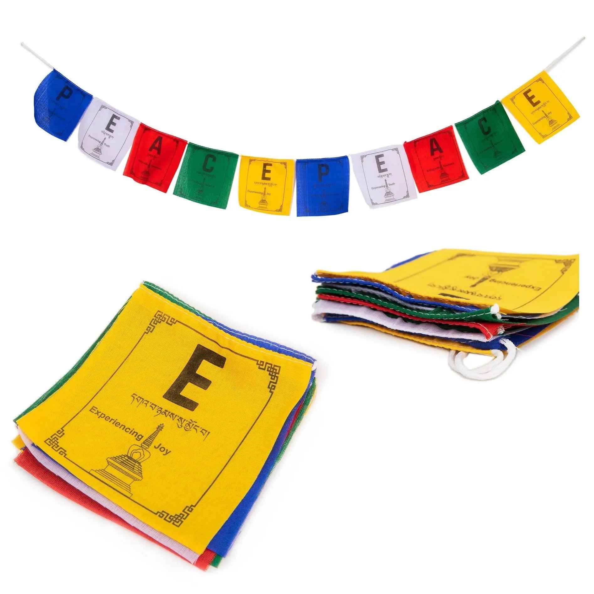 Peace Prayer Flags - Himalayan Bazaar