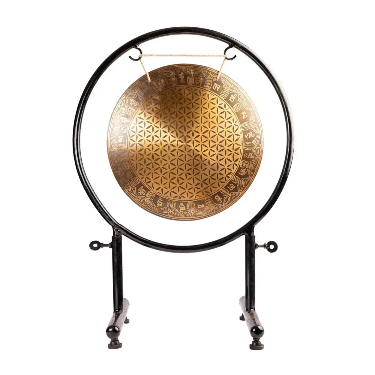 Sacred Flower of Life Gong Himalayan Bazaar