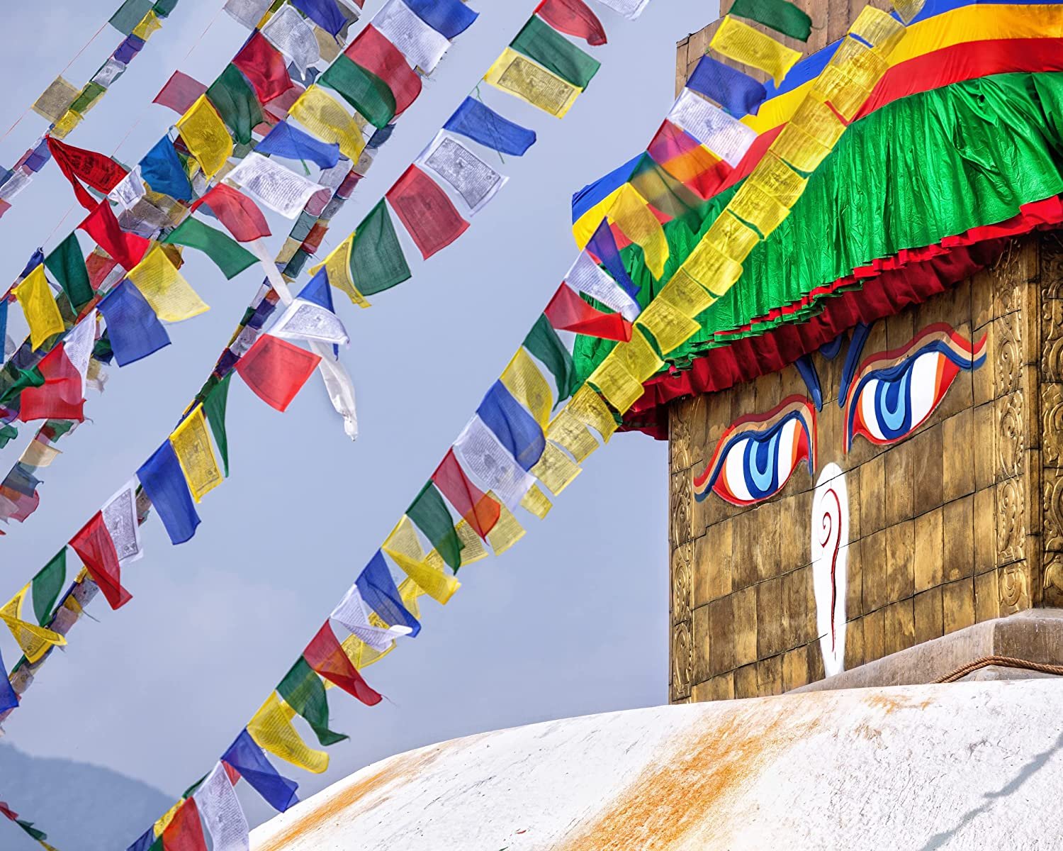 Windhorse Tibetan Prayer Flag freeshipping - Himalayan Bazaar