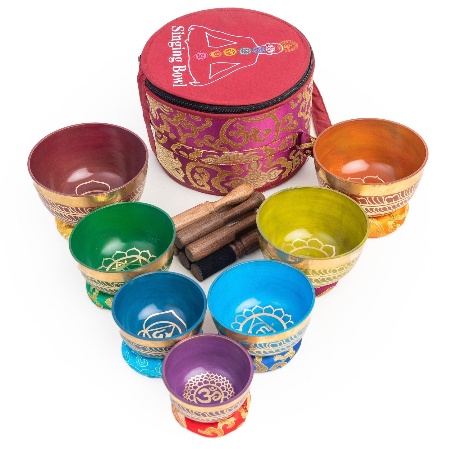 7 Chakra Bowl Set with Box
